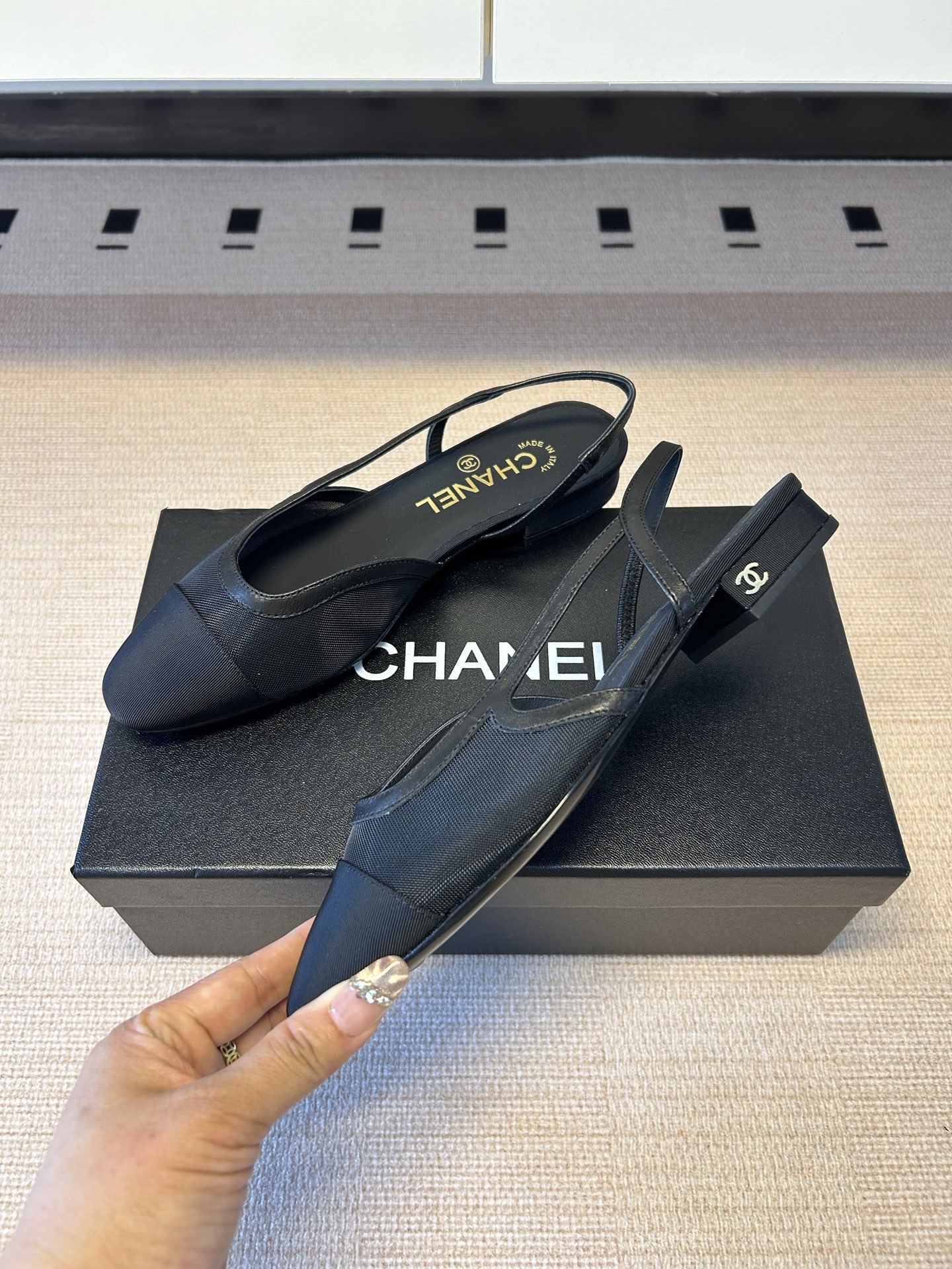 Cha*el Slingback-1.5CM