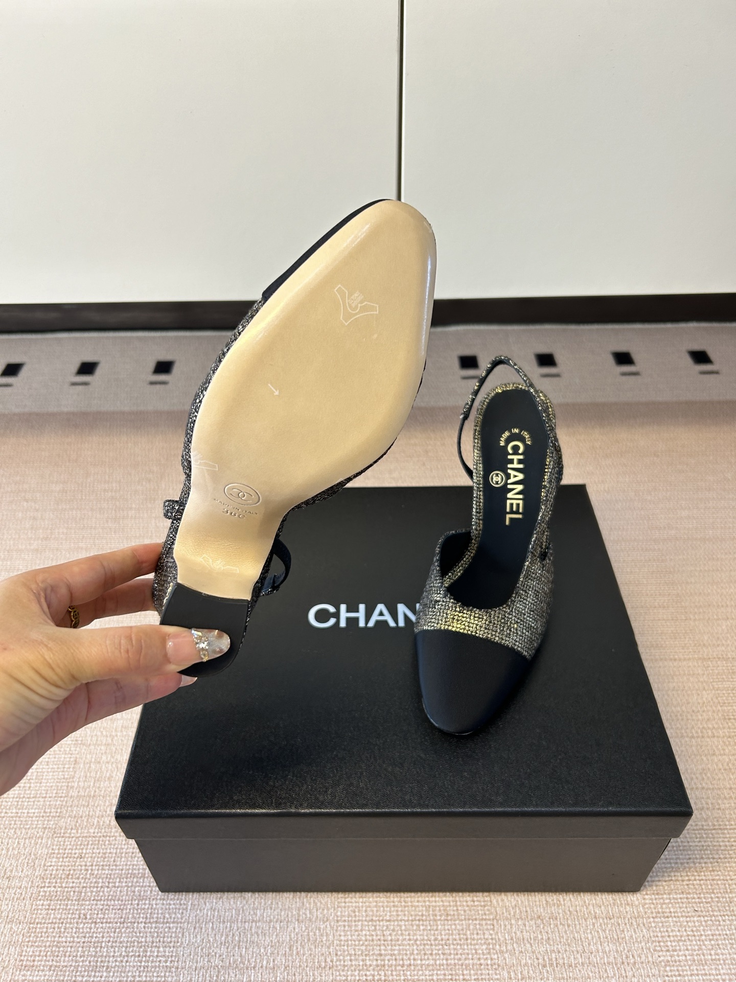 Cha*el Slingback-9.5CM