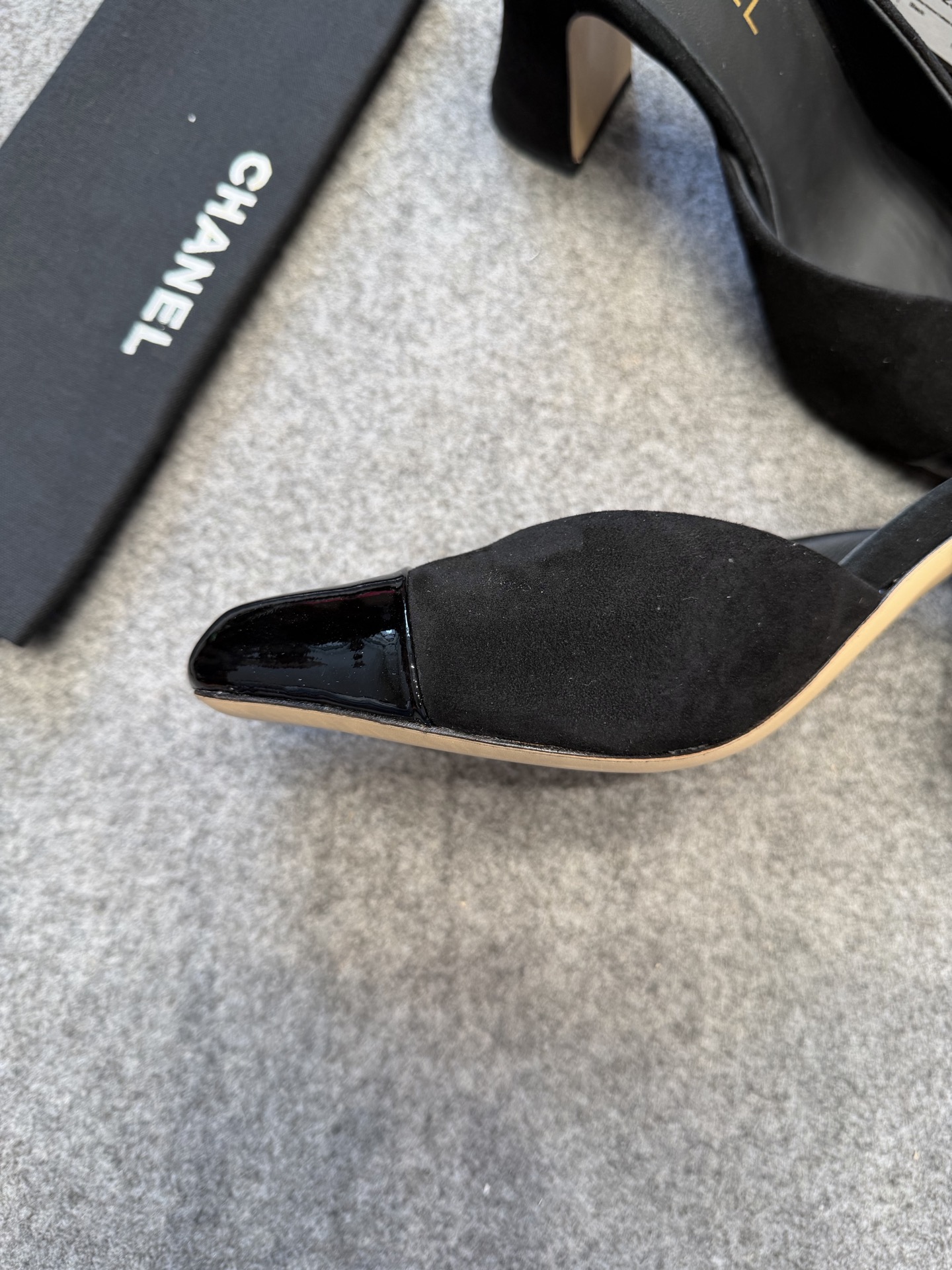 Cha*el Mules - Lambskin & Patent-8CM